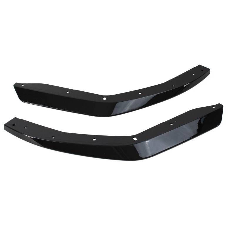 Sport Front Splitter Lip Flaps Performance SCHWARZ GLANZ für BMW 3er G20 ab 2019- (nur für M-Paket) von JOM Car Parts & Car Hifi GmbH