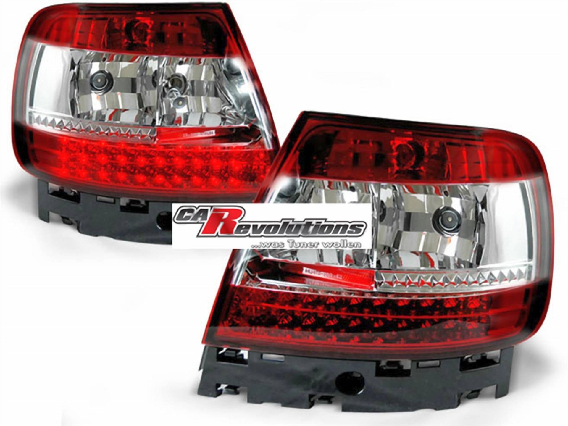 LED Rückleuchten Set rot weiß für Audi A4 B5 11.1994-09.2000 von Tuning-Tec