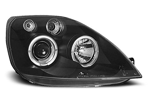 SCHEINWERFER LPFO09 ANGEL EYES SCHWARZ von Tuning-Tec