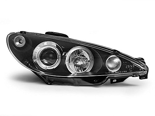 SCHEINWERFER LPPE03 ANGEL EYES SCHWARZ von Tuning-Tec