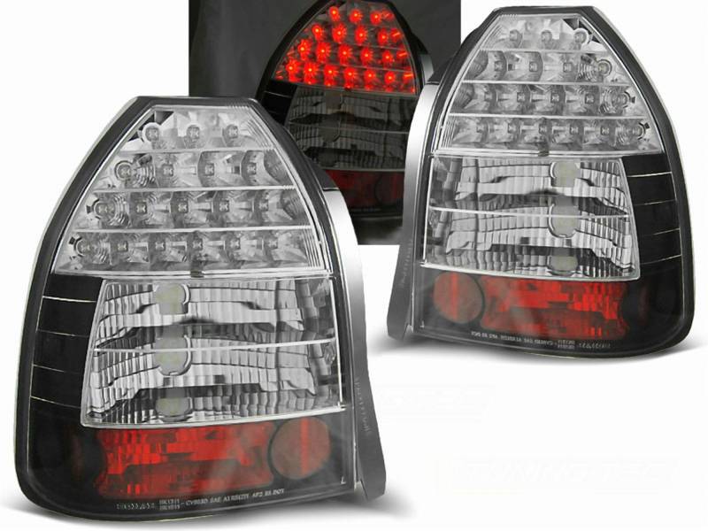 Tuning-Tec LED Rückleuchten in schwarz für Honda Civic 1995-2001 von Tuning-Tec