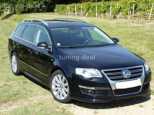 Tuning-deal Frontspoiler passend für Passat Variant Limousine B6 3C R Line Look Frontansatz von Tuning-deal