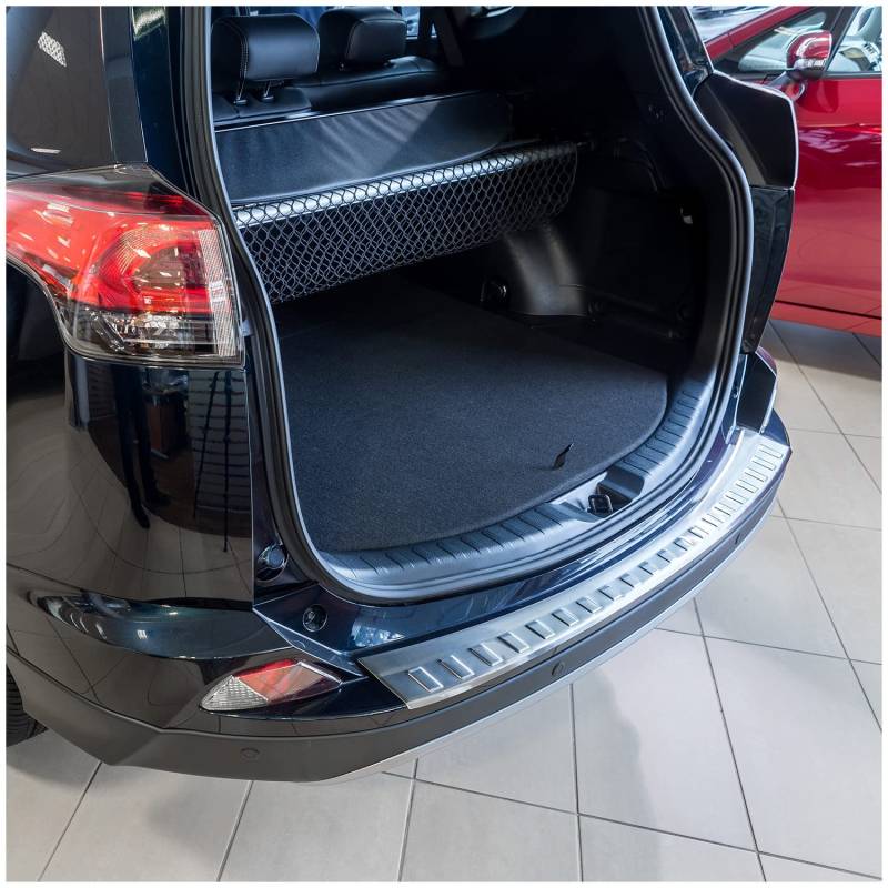 tuning-art L207 Edelstahl Ladekantenschutz passend für Toyota RAV4 4 2016- von tuning-art