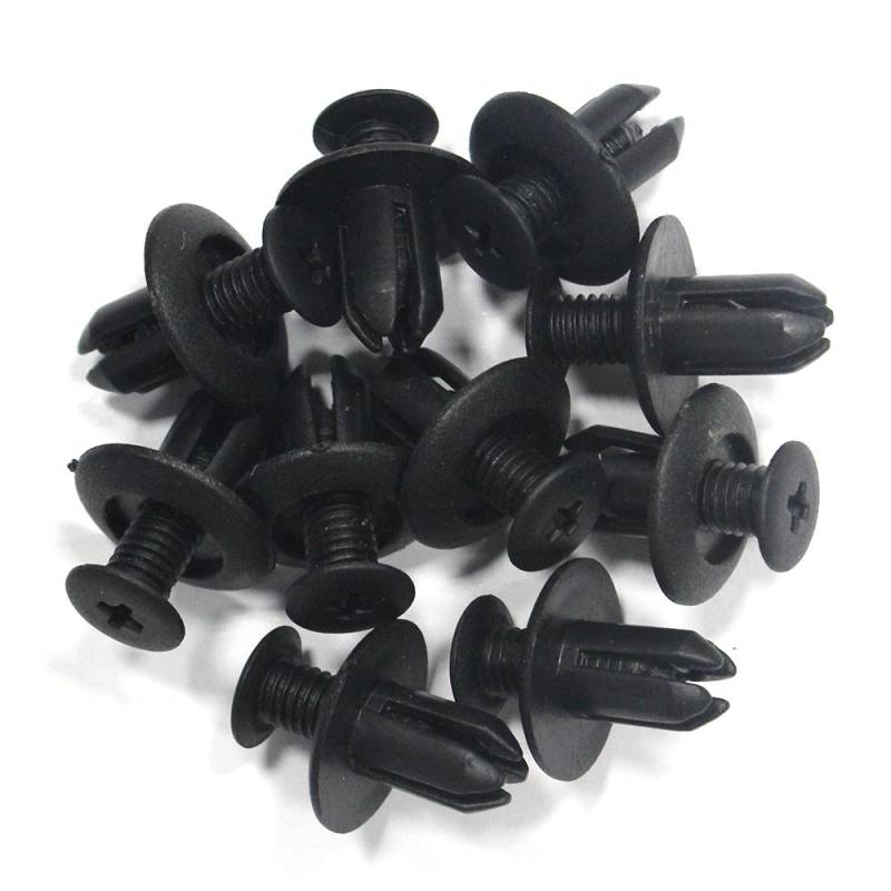 Tuqiang Befestigung Clips Türverkleidung Clips Halterungen Fastener Rivet Clips (30 stücke) Schwarz von Tuqiang