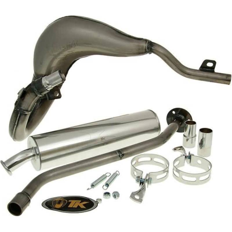 Schalldämpfer auspuff turbo kit bufanda r für generic trigger, keeway, ksr-moto, ride, explorer h10543 von Turbo Kit