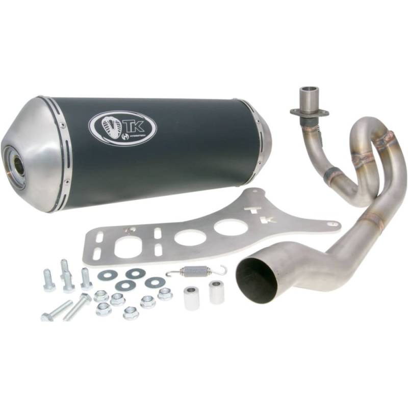 Schalldämpfer auspuff turbo kit gmax 4t für piaggio leader 125-200ccm m4t64-n von Turbo Kit