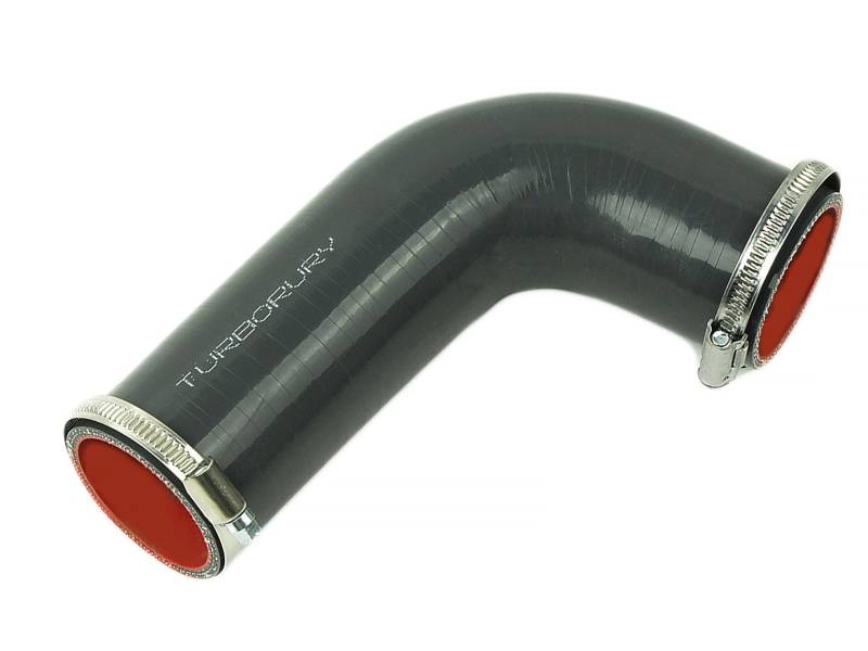 TURBORURY Ersatzschlauch Turbo-Ladeluftkühler - For RENAULT MEGANE II, For RENAULT SCENIC II - OE-Nummer 7701062250, 7701067073, 7701064015, 8200371687 - Hergestellt aus Silikongummi von Turborury