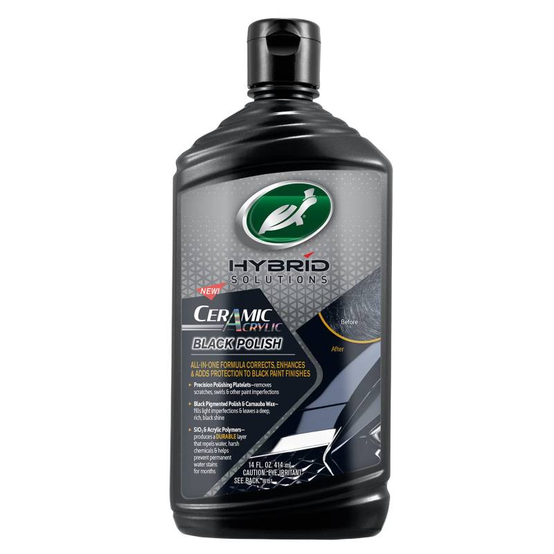 Turtle Wax 53448 Hybrid Solutions Ceramic Politur Für Schwarzen Lackschutz 500Ml Schwarz von Turtle Wax