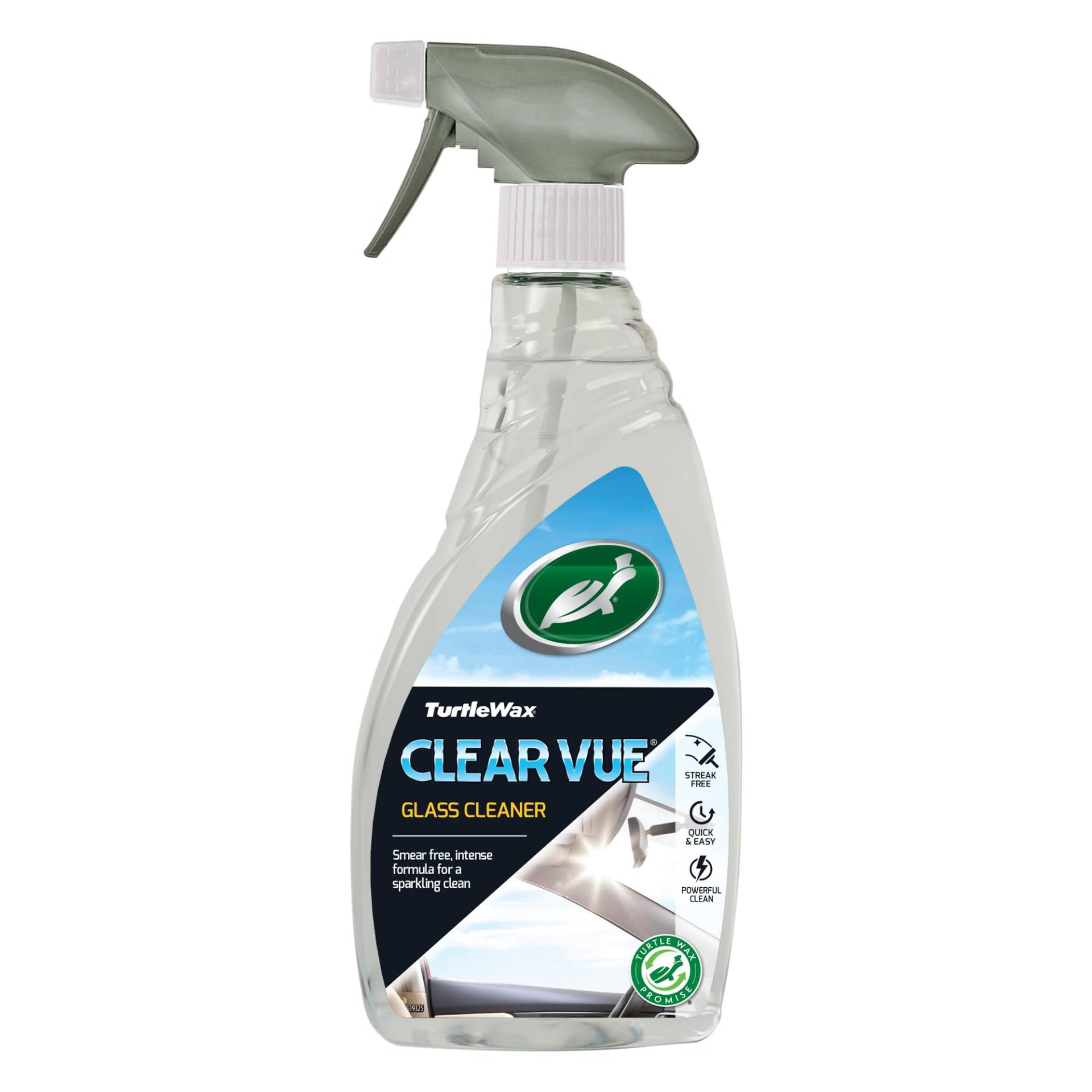 Sparco Turtle Wax 52813 Clearvue Regenabweisender Autoglasfensterreiniger Dauerhafter Schutz 500ml von Turtle Wax