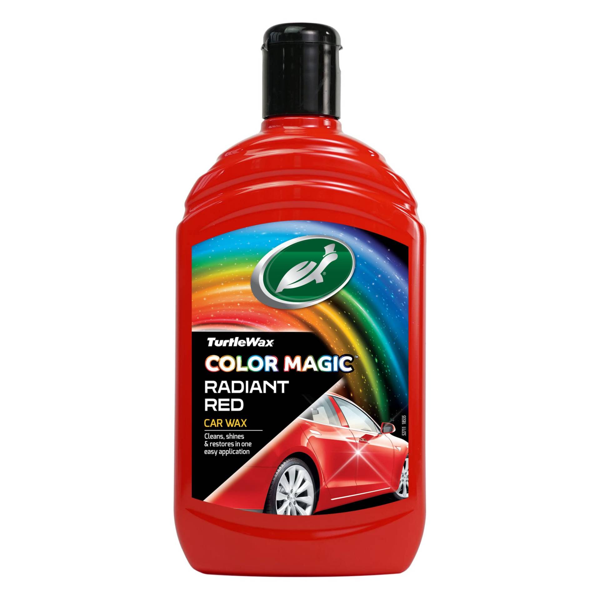 Trutle WaxColor Magic Radiant Red 500ml Triple Action Car Polish - Entfernt Kratzer und Schlepper beim Bau eines tiefen Glanzes von Turtle Wax