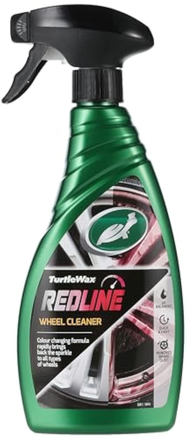 Turtle Wax 52811 Redline Autorad, Leichtmetallreiniger und Bremsstaub 500ml von Turtle Wax