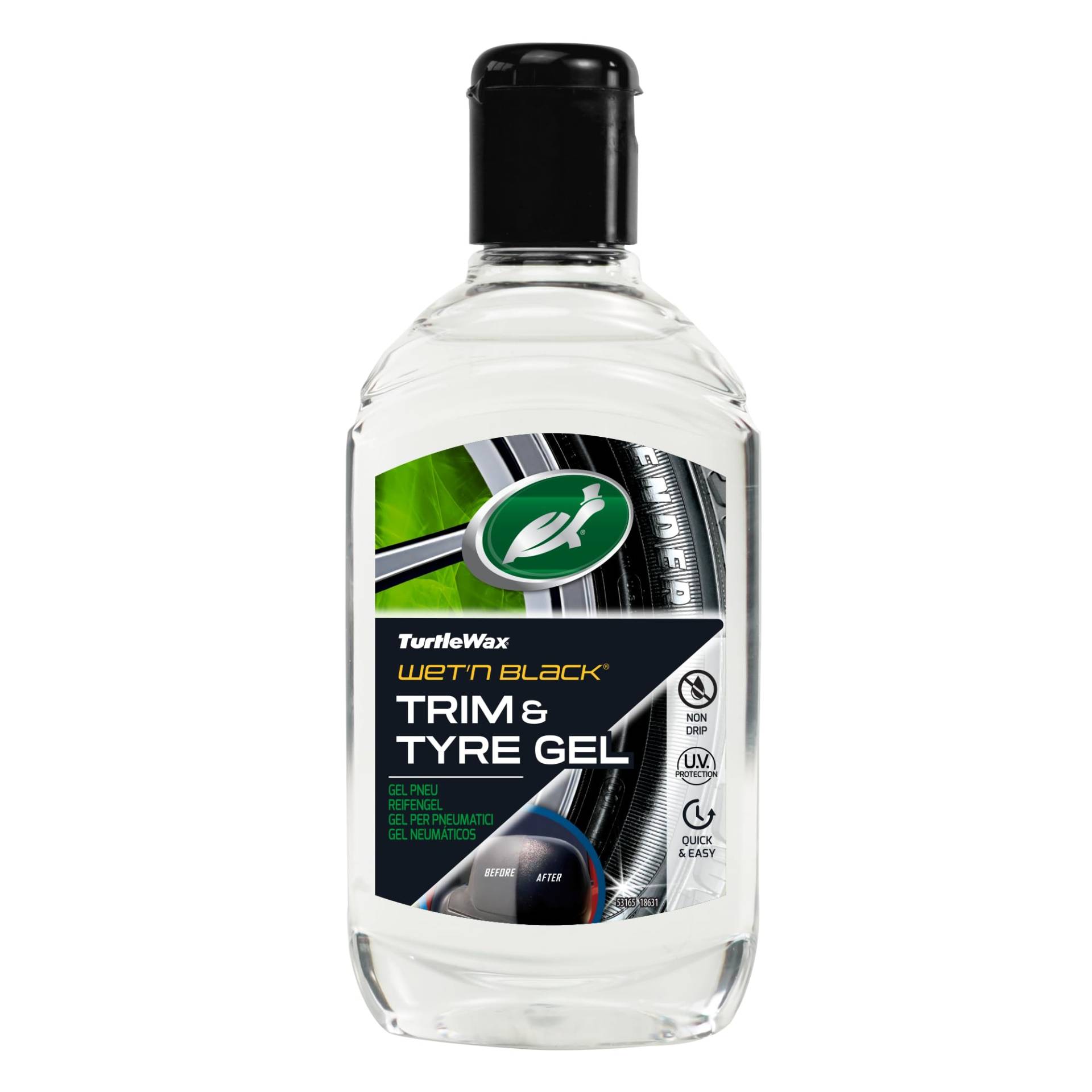 Turtle Wax Wet N Black Tyre & Trim Gel 300ml von Turtle Wax