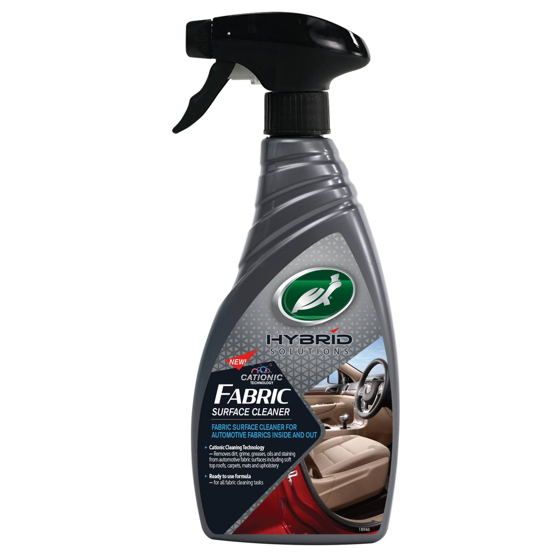 Turtle Wax Kationische Technologie Textiloberflächenreiniger Hybrid Solutions 500 ml von Turtle Wax