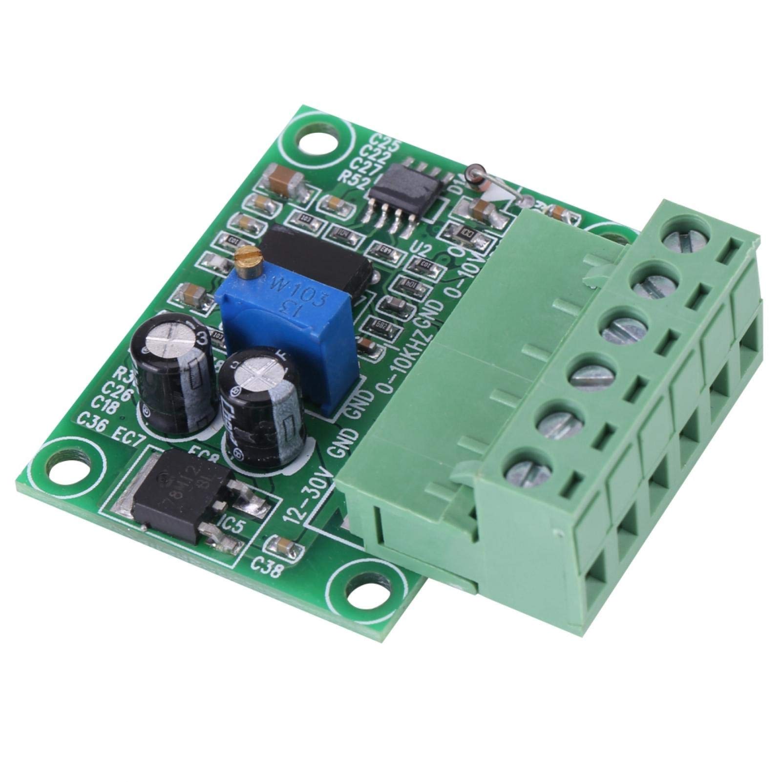 0-10Khz bis 0-10V F/V Frequenz zu Spannung, Digital-Analog-Wandlermodul zum Schalten der SPS und des Frequenzumrichters von Tyenaza