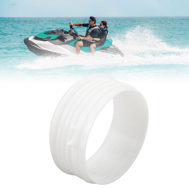 140-mm-Motorboot-Verschleißring, 267000925 Nylon Wear Professional Stall-Leistungsaustausch für Sea Doo Spark 2-up 3-up 2014 bis 2020 (White) von Tyenaza