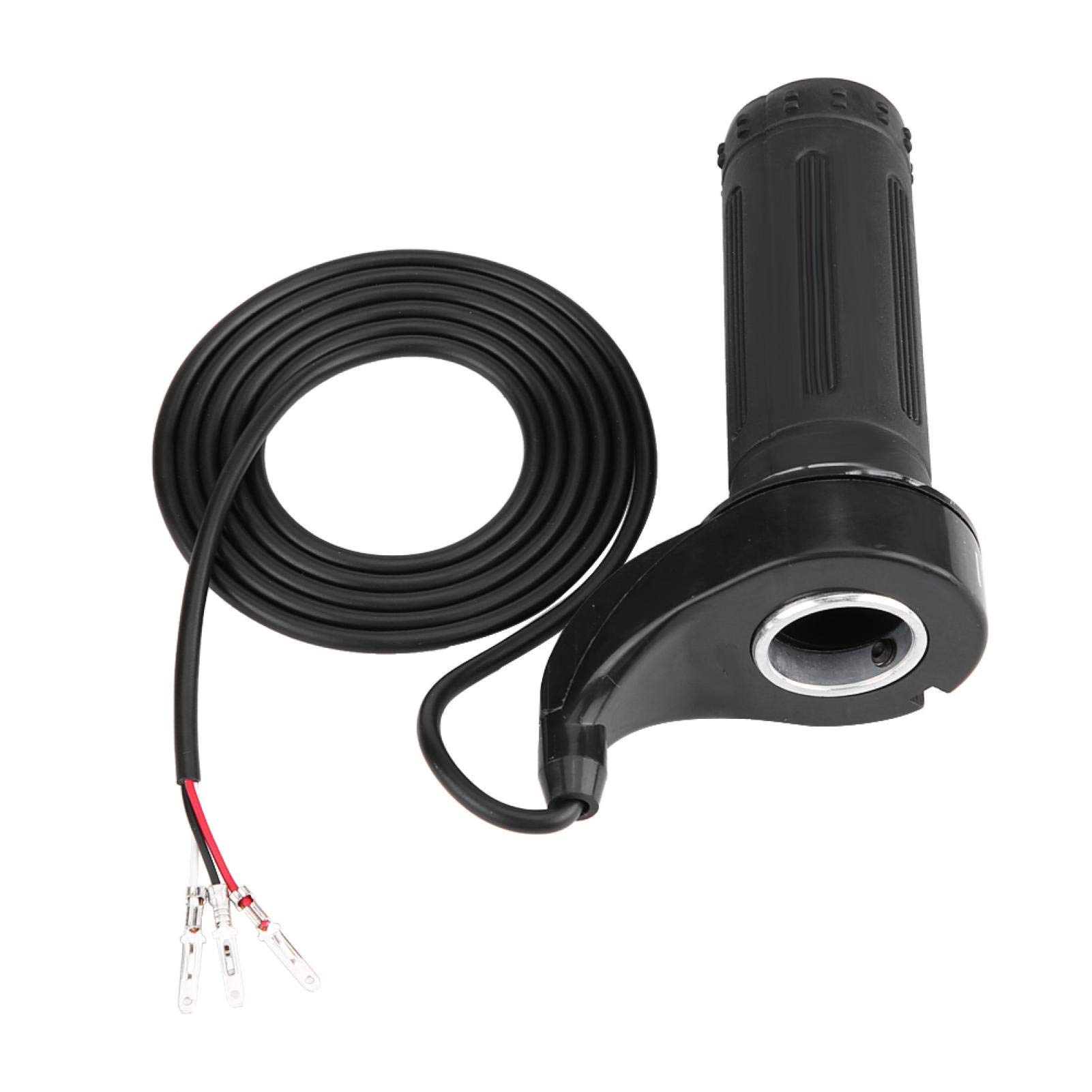 Drehgasgriff Gasgriff, Universal 22.5mm Motorrad Gasgriff Lenker Elektro Scooter Twist Speed ​​Gasgriff Elektrischer Fahrraddrehzahlregler mit 3 Batterien für Motorroller, Elektrische Fahrräder von Tyenaza