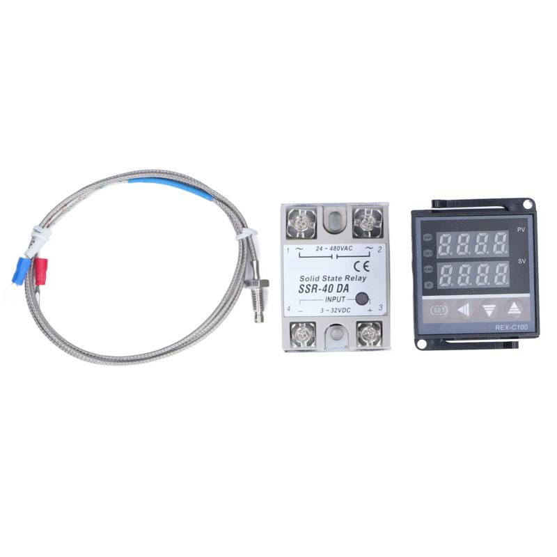 Temperature Controller PID Solid State Relay Temp Sensing Thermocouple Digital Thermostat von Tyenaza