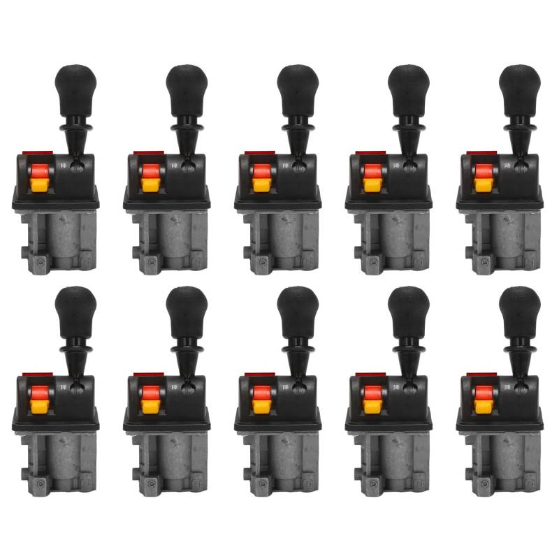 Tynmoel 10X Proportional Steuerung Ventile mit Zapfwellen Schalter Kipplaster Kipper Hydraulik System Verlangsamen Druck Luft von Tynmoel