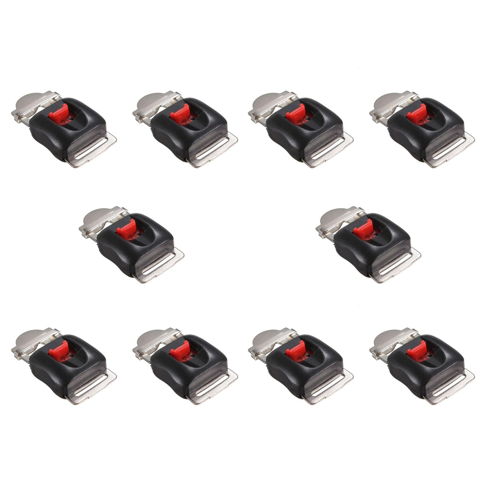 Tynmoel 10X Universal Motorradhelme Clip Gurt Schnellverschluss Trennschnalle Neu von Tynmoel