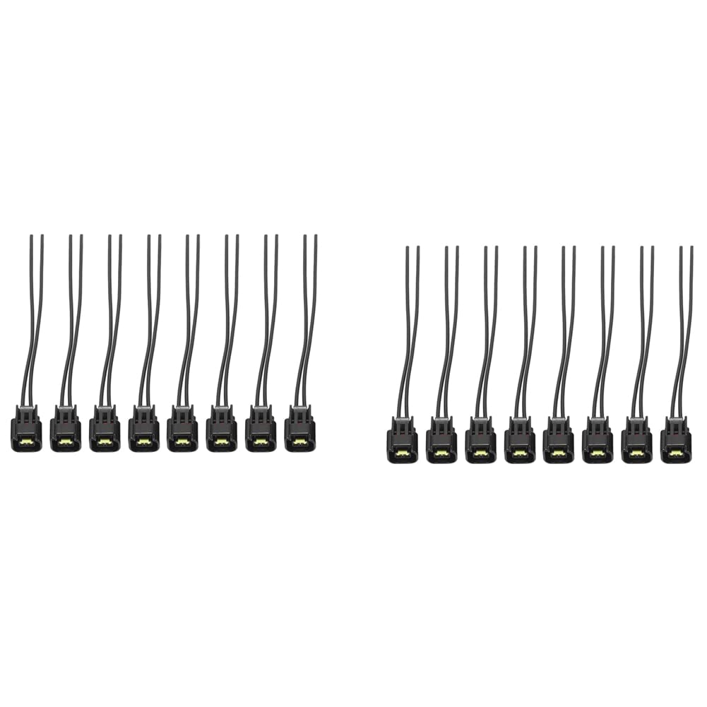 Tynmoel 16 STÜCKE Zündung Spule Stecker Kabel Baugruppe für Artikelnummer:DJ7022Y-2.3-21 F250 E150 von Tynmoel