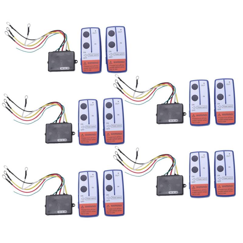 Tynmoel 5X Wiederherstellung Wireless Winde Fernbedienung ATV 24V 24 Volt von Tynmoel