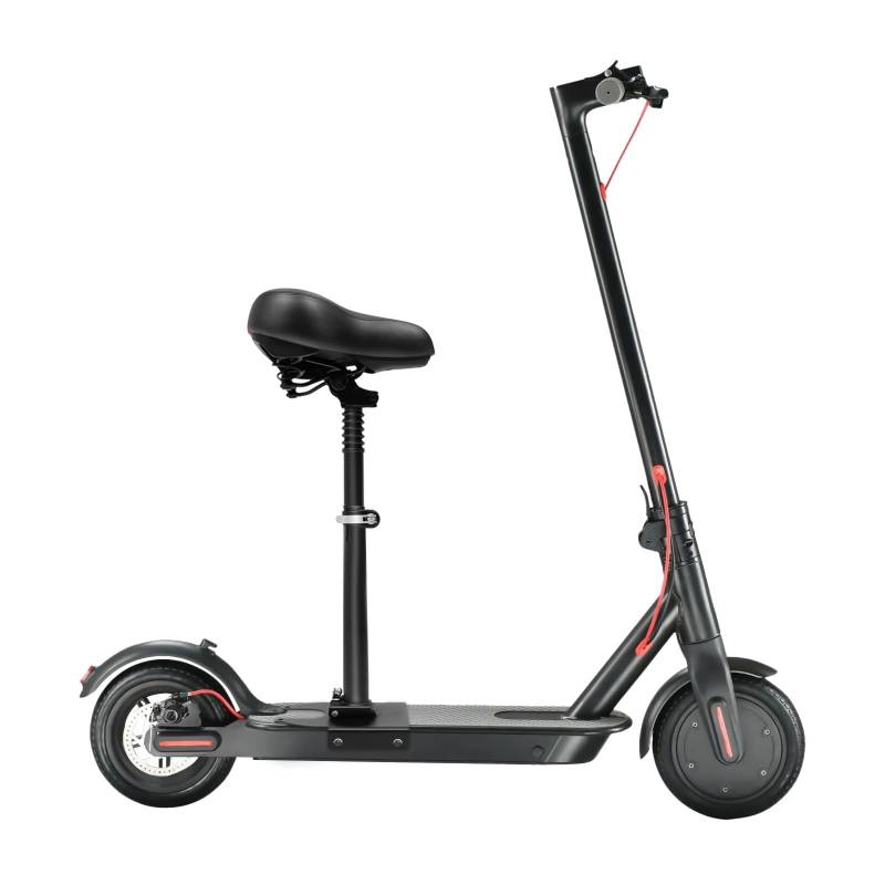 Elektro Scooter Sattel Klappsitz, Faltbare E-Scooter Sitz mit Höhe Einstellbar 50-68cm, Rollersitz Stuhl Stoßdämpfender, E-Scooter Zubehör, für Xiaomi M365 Scooter von Tyvotrend