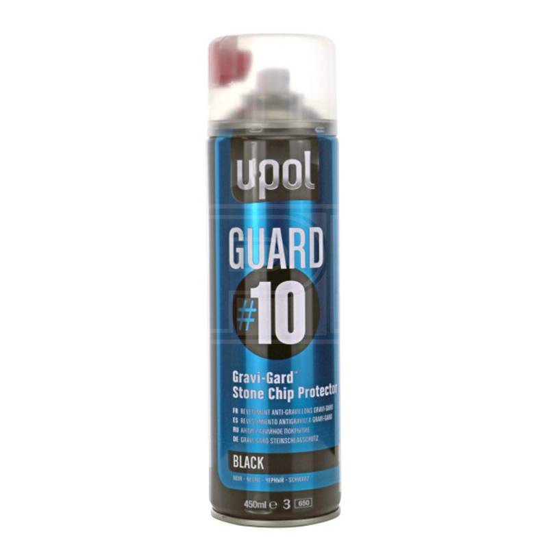 Guard #10 U-POL Gravi-Gard Steinschlagschutz, 450ml Sprühdose, schwarz von U-POL