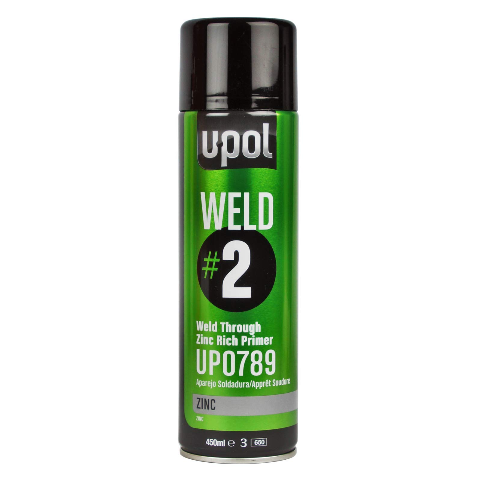 UPol WELD/AL WELD-2 Zink-Grundierung, 450 ml von U-POL