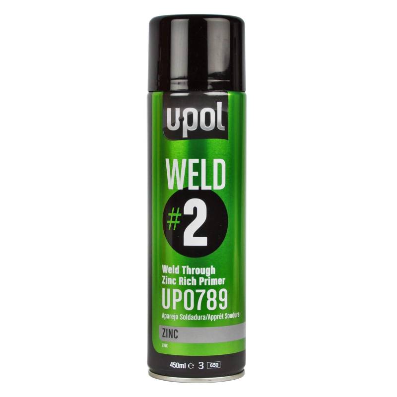 UPol WELD/AL WELD-2 Zink-Grundierung, 450 ml von U-POL