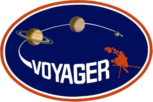 U24 Aufkleber NASA Voyager Mission 45 x 30 cm Autoaufkleber Sticker Konturschnitt von U24