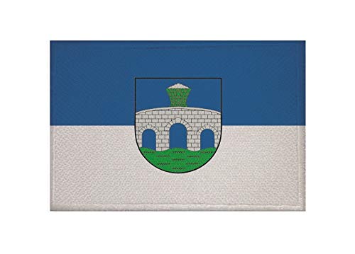 U24 Aufnäher Naumburg OT Bad Kösen Fahne Flagge Aufbügler Patch 9 x 6 cm von U24