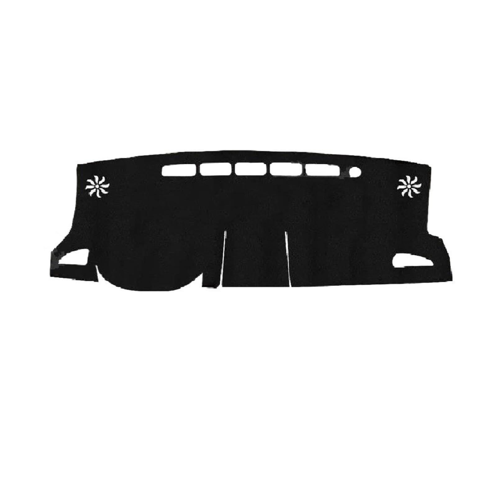 Carbon Faser Leder Auto Dashboard Abdeckung Dash Matte Sonnenschutz Für Toyota Corolla Für Kreuz Hybrid XG10 2021 2022 2023 2024(Rood,Without HUD) von UANGLI