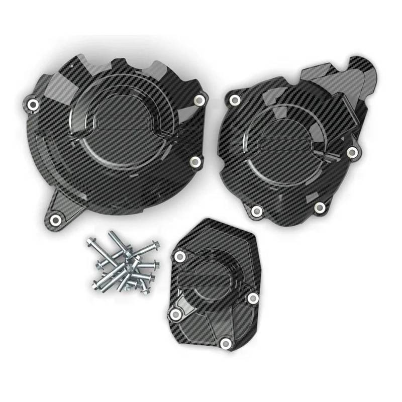 Motorabdeckung für Kawasaki für Ninja 1000SX 20-23 Z1000 Z1000SX 11-23 für Versys 1000 Motorabdeckungs-Set, Schutz-Set (Karbonmuster) von UANGLI