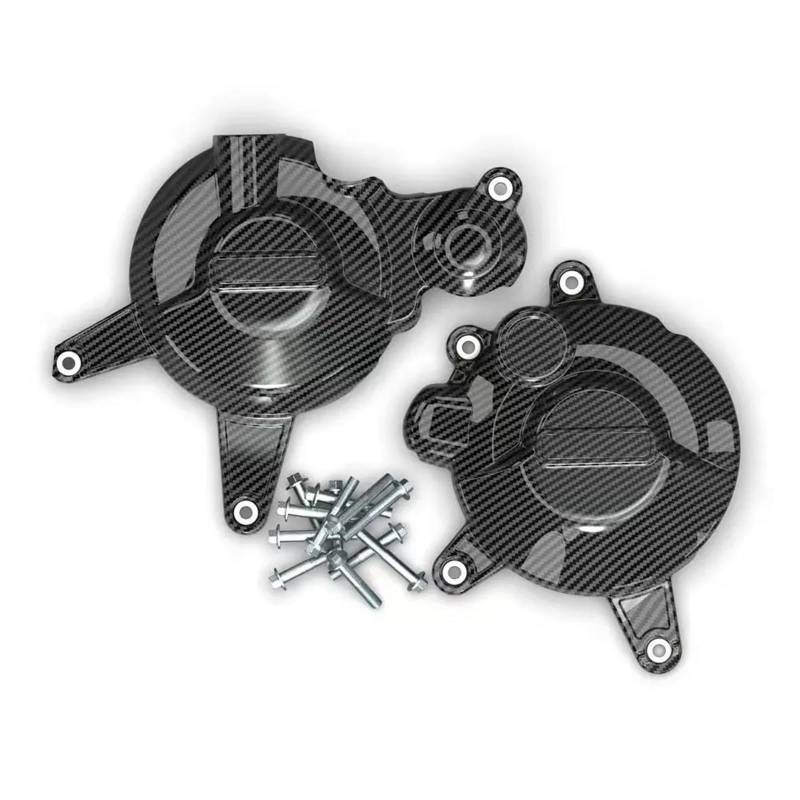 Motorabdeckung für Suzuki GSX-R125 GSX-S125 2018–2023 GSX-R150 GSX-S150 2016–2023 Motorabdeckungs-Set, Motorschutz-Set (Carbon-Muster) von UANGLI