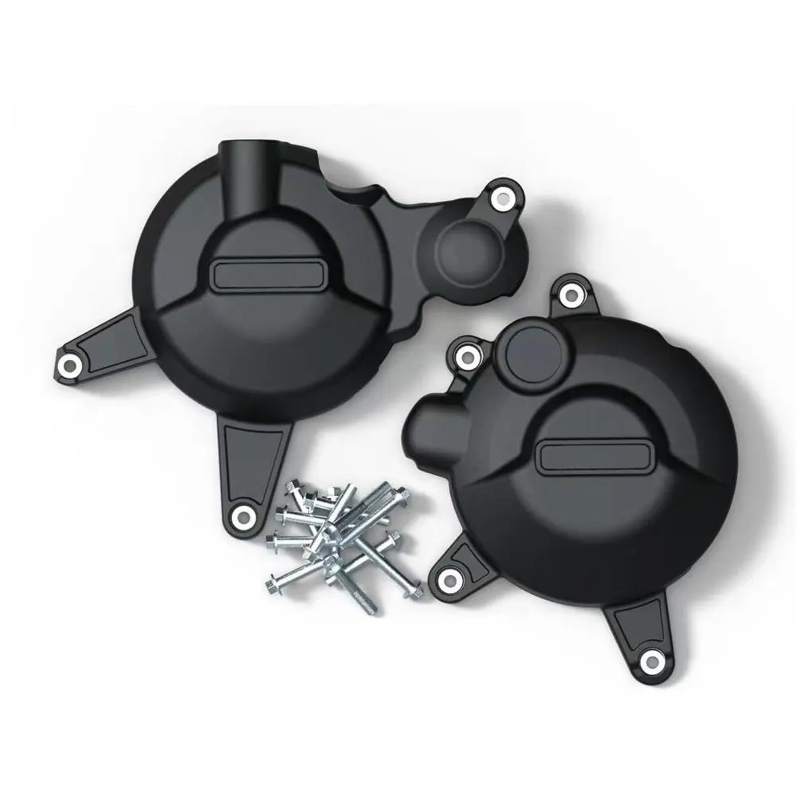 Motorrad-Abdeckung für Suzuki GSX-R125 GSX-S125 2018-2023 GSX-R150 GSX-S150 2016-2023 Motorabdeckungs-Set Schutz Motorschutz-Kit (schwarz) von UANGLI