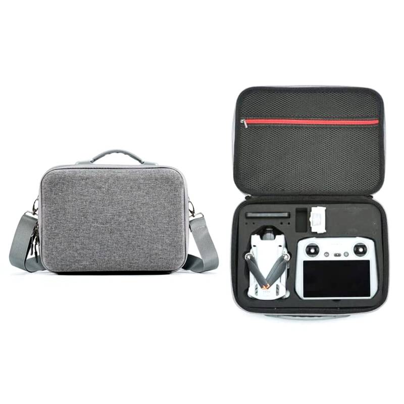 UBEIYI Tasche für DJI Mini Pro 3, DJI Koffer Case Tragetasche mit Griff Aufbewahrungsbox Umhängetasche Handtasche Hartschalenkoffer mit Hochwertigem Reißverschluss für DJI Mini 3 Drohnenzubehör von UBEIYI