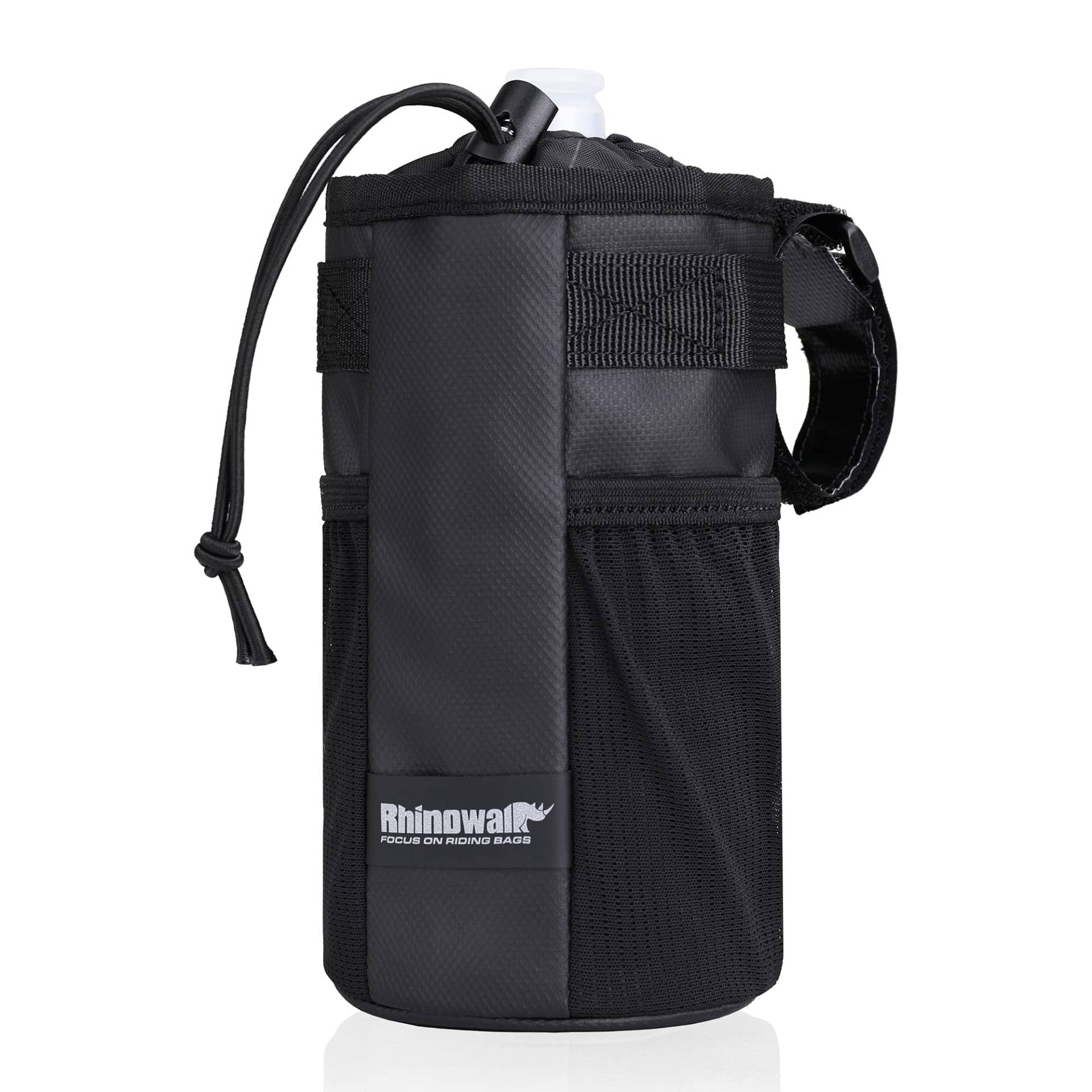 UBORSE Fahrrad MTB Flaschenhalter Getränkehalter lsoliert Wasserflaschenhalter Trinkflaschenhalter am Lenker Flaschentasche Wasserdicht Becherhalter Lenkertasche für Trinkflasche Thermotasche von UBORSE