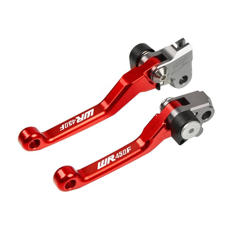 Motorradhebel Dirt Bike Motorcoss Pivot Bremskupplung Griffe Hebel Für Yamaha WR450F WR450 F 2001-2015 Motorrad Bremshebel Kupplungshebel(B) von UEDJSHGD