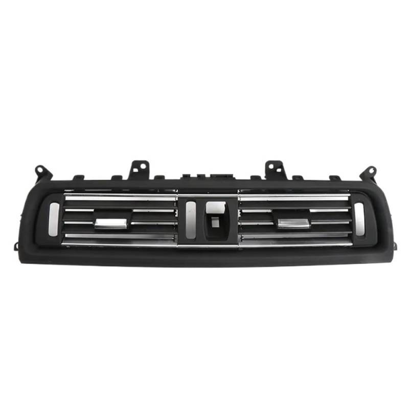 UEGVJIAS Auto Lüftungsschlitze Kompatibel mit 5 Series für F10 F11 F18 520i 523i 525i 528i 535i 2010–2016 64229166885 Frontkonsolengrill Armaturenbrett-Klimaanlagenentlüftung(Chrome) von UEGVJIAS