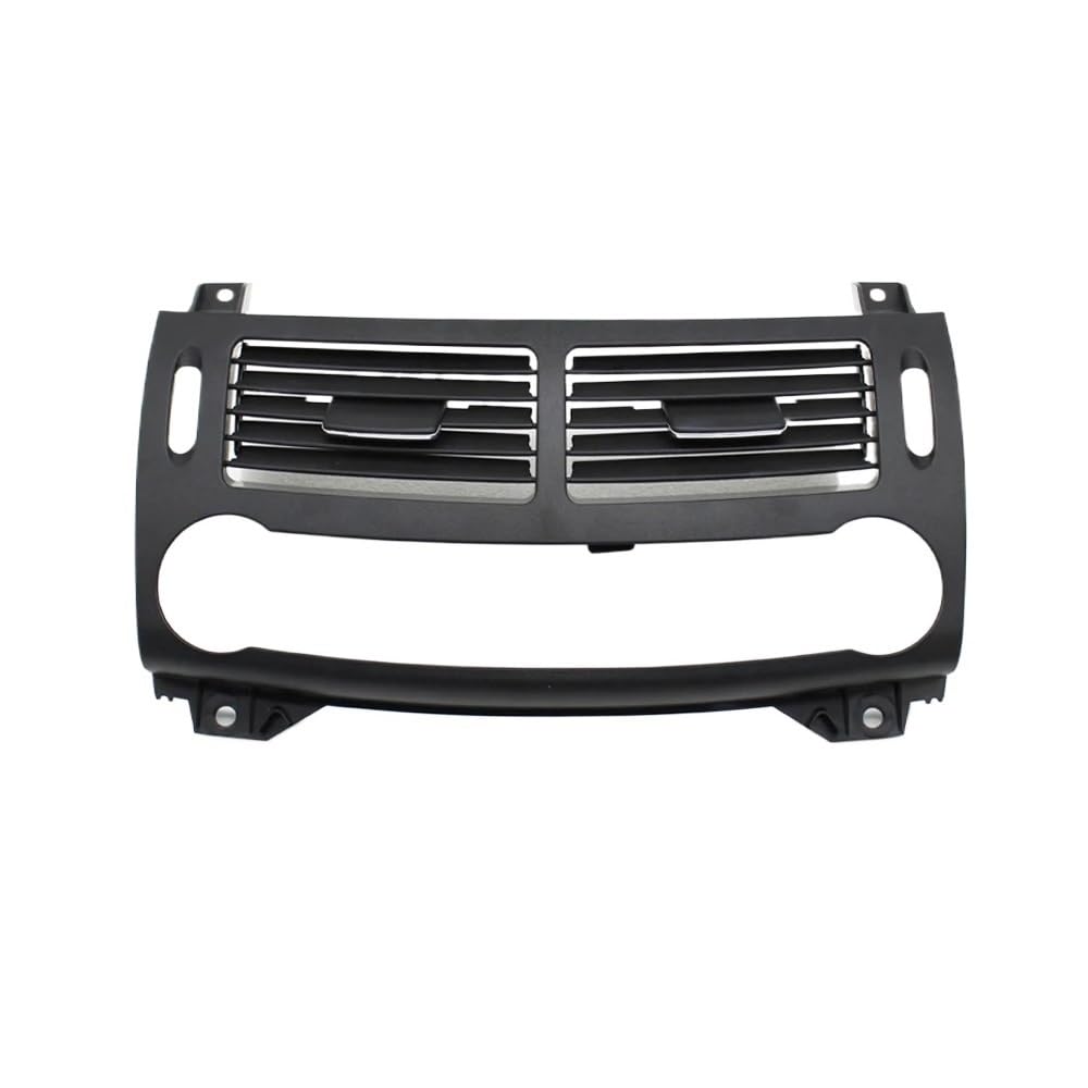 UEGVJIAS Auto Lüftungsschlitze Kompatibel mit Benz für E Class W211 E200 E230 E260 E280 E300 2003–2008. Front-Armaturenbrett, Klimaanlage, AC-Entlüftungsgitter-Abdeckung(Black Middle) von UEGVJIAS