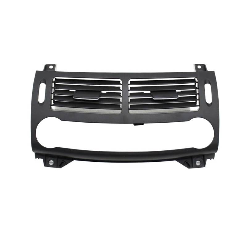 UEGVJIAS Auto Lüftungsschlitze Kompatibel mit Benz für E Class W211 E200 E230 E260 E280 E300 2003–2008. Front-Armaturenbrett, Klimaanlage, AC-Entlüftungsgitter-Abdeckung(Black Middle) von UEGVJIAS