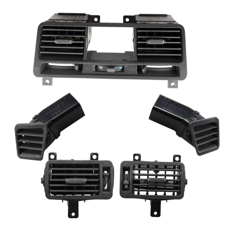 UEGVJIAS Auto Lüftungsschlitze Kompatibel mit Mitsubishi für Pajero für Montero V31 V32 V33 MB775266 MB775268 Auto-Armaturenbrett, Klimaanlage, Lüftungsauslass, AC-Gitter(1 Set) von UEGVJIAS