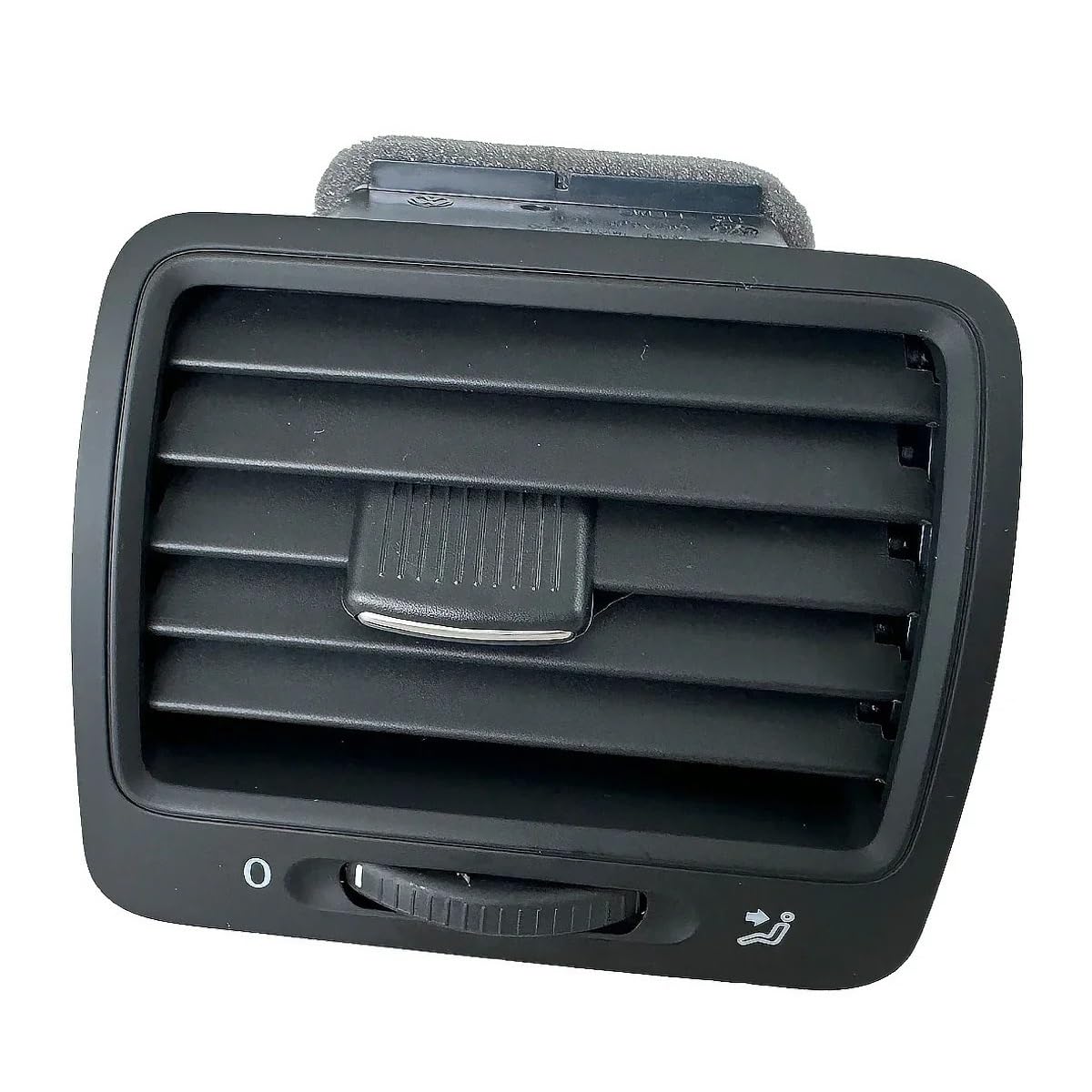 UEGVJIAS Auto Lüftungsschlitze Kompatibel mit VW für Golf MK5 2004 2005 2006 2007 2008 2009 Dash Black Air Vent Grill Autozubehör 1K0819703A 1K0819704A(Right-1PC) von UEGVJIAS