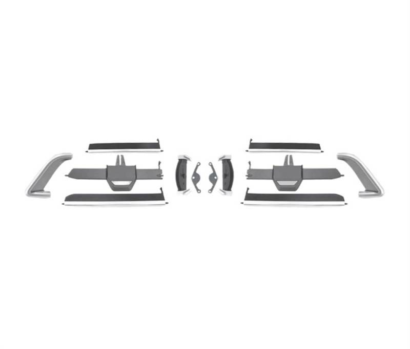 UEGVJIAS Auto Lüftungsschlitze Kompatibel mit X5 X6 X7 für G05 G06 G07 Auslassgitter-Reparatursatz Auto-Armaturenbrett mittlere Klimaanlage AC-Entlüftung(Left and Right Set) von UEGVJIAS