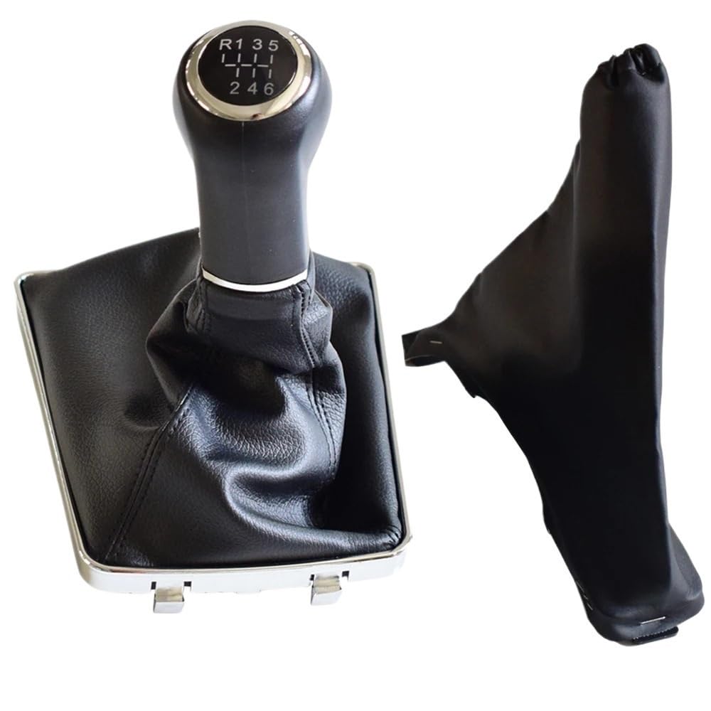 UEGVJIAS Auto Schalthebel Kompatibel mit Vauxhall für OPEL für Astra III H 1.6 2004-2010 Getriebegriffe Schaltknauf Schalthebel 5 6 Gang(6-Black) von UEGVJIAS