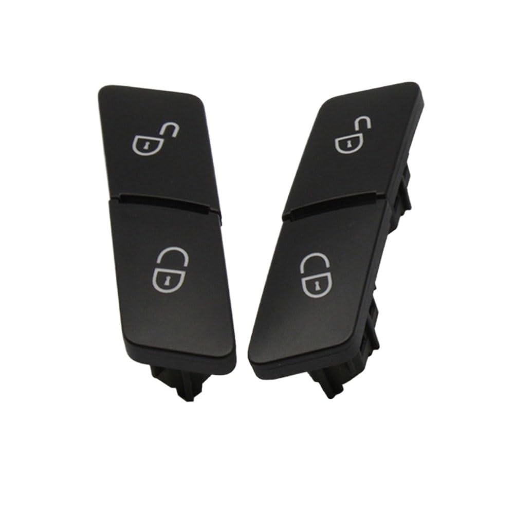 UEGVJIAS Autodekoration Kompatibel Mit Benz Für GLK GLE GLS Klasse W204 X204 W166 W292 Auto Links Rechts Türverriegelungsschalter Knopf Ersatzabdeckung(Black 2pcs) von UEGVJIAS