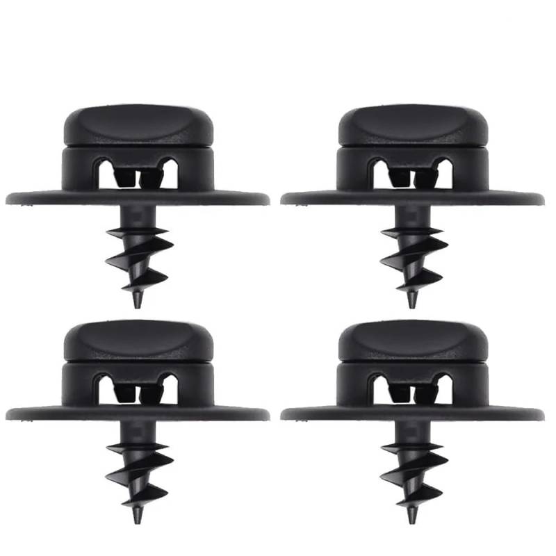 UEGVJIAS Autofußmatten Auto Stamm Boden Matte Clip Halter Grip Teppich Befestigung Klemme Schnalle Haken Verschluss Retainer Beständig Teile Universal(4pcs) von UEGVJIAS