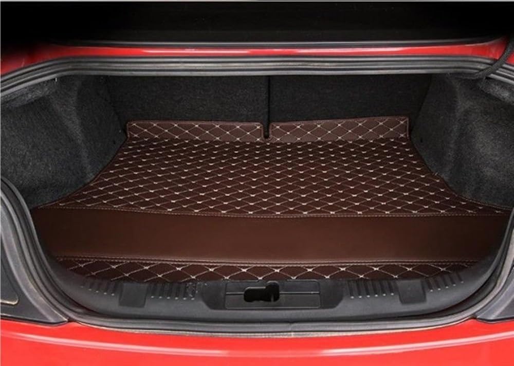 UEGVJIAS Kompatibel mit Ford für Mustang 2010 2011 2012 2013 2014, Kofferraummatte, rutschfeste Kofferraum-Teppiche, Cargo-Liner-Matte, wasserdichte Fußmatten Heckklappenmatte(5) von UEGVJIAS