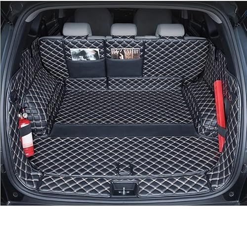 UEGVJIAS Kompatibel mit Hyundai für Tucson NX4 2021 2022 2023 Kofferraumschutzmatten Cargo-Liner Teppiche Abdeckpolster vollständig umschlossene Kofferraumauskleidungen Heckklappenmatte(4,Full Cover) von UEGVJIAS