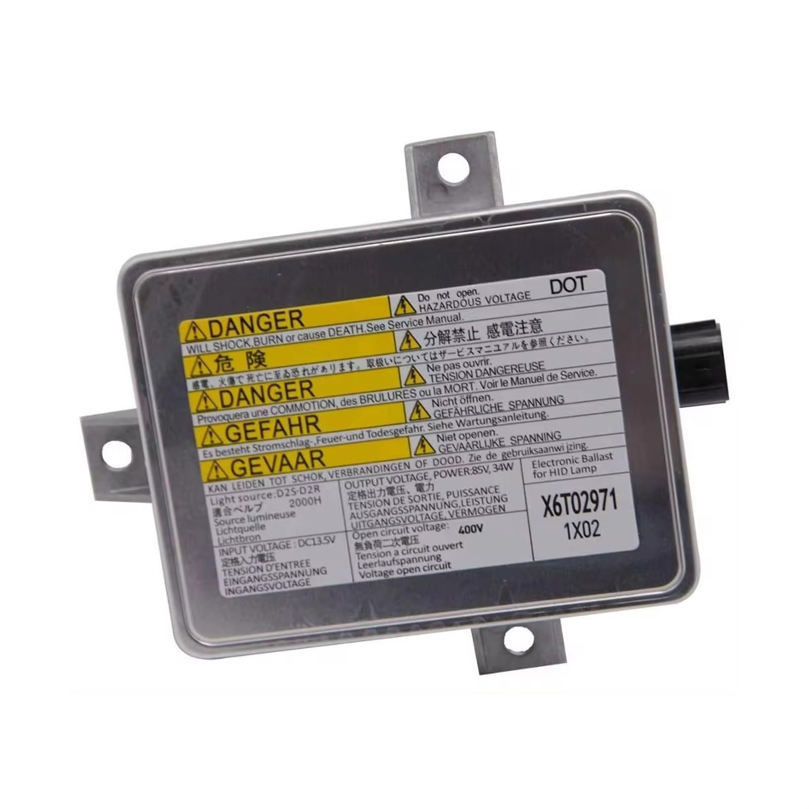 UEGVJIAS Kompatibel mit Mitsubishi für Outlander 2007 2008 2009 W3T10471 W3T11371 X6T02981 W3T15671 D391510H3 Xenon-HID-Vorschaltgerät HID Kontrollmodul von UEGVJIAS